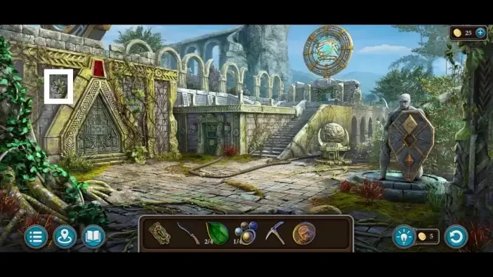 Legendary Tales 5, chapter 2: Lily 4 — Energy district, Wall beside the reactor door