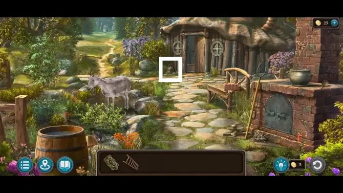 Legendary Tales 5, chapter 2: Morphing Object 16 — Egil’s house exterior, Bell or watering can by the door