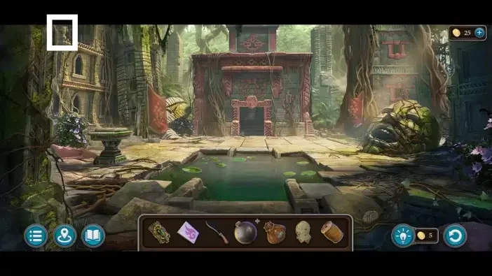 Legendary Tales 5, chapter 2: Morphing Object 23 — Manor grounds, Upper-left building pedestal