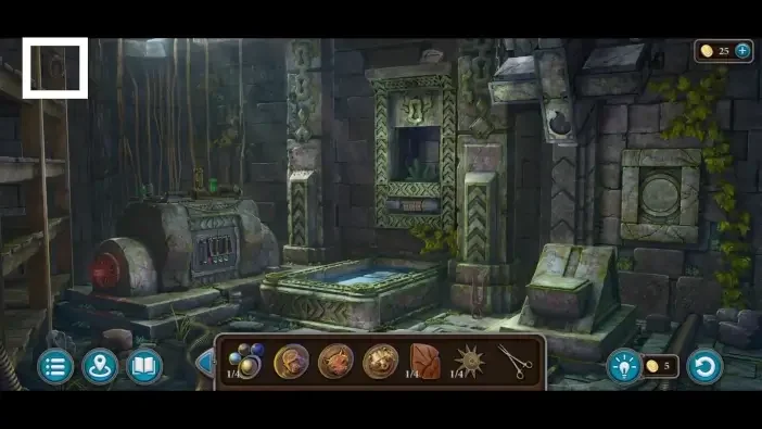 Legendary Tales 5, chapter 2: Morphing Object 29 — Mechanical workshop, Upper-left corner