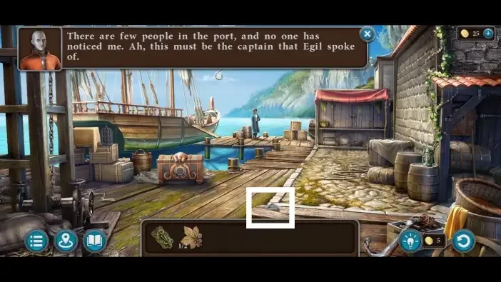 Legendary Tales 5, chapter 2: Rune 3 — Docks, Ground