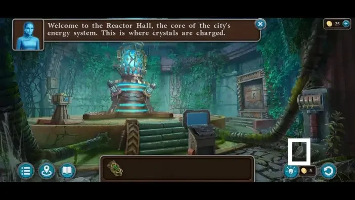 Legendary Tales 5, chapter 2: Rune 9 — Reactor room, Below the levers