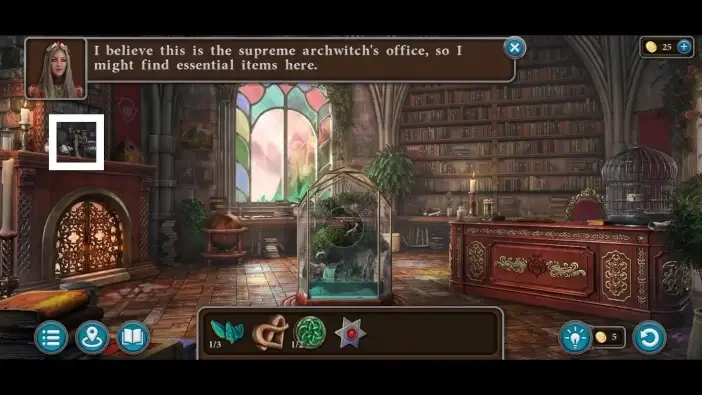 Legendary Tales 5, chapter 3: Candlestick 8 — Supreme’s office, Left side