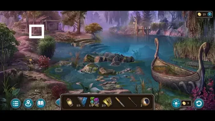 Legendary Tales 5, chapter 3: Morphing Object 33 — Pier, Hay beside the upper-left hut