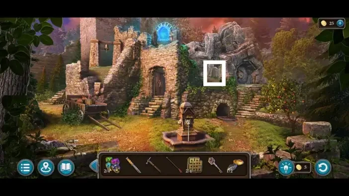 Legendary Tales 5, chapter 3: Morphing Object 35 — Portal clearing, Stone slab