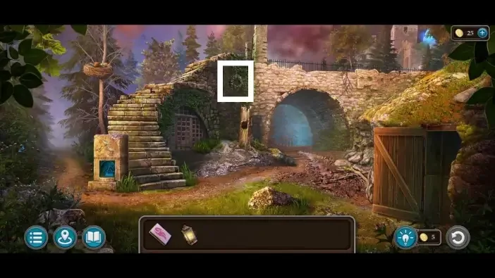 Legendary Tales 5, chapter 3: Wreath 1 — Bridge, Hanging on the wall