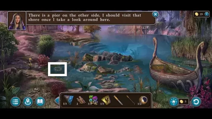 Legendary Tales 5, chapter 3: Wreath 3 — Pier, Floating in the water