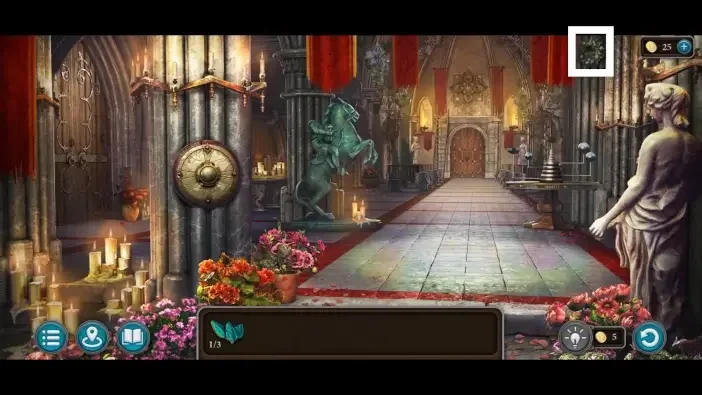 Legendary Tales 5, chapter 3: Wreath 7 — Castle hallway, Right column